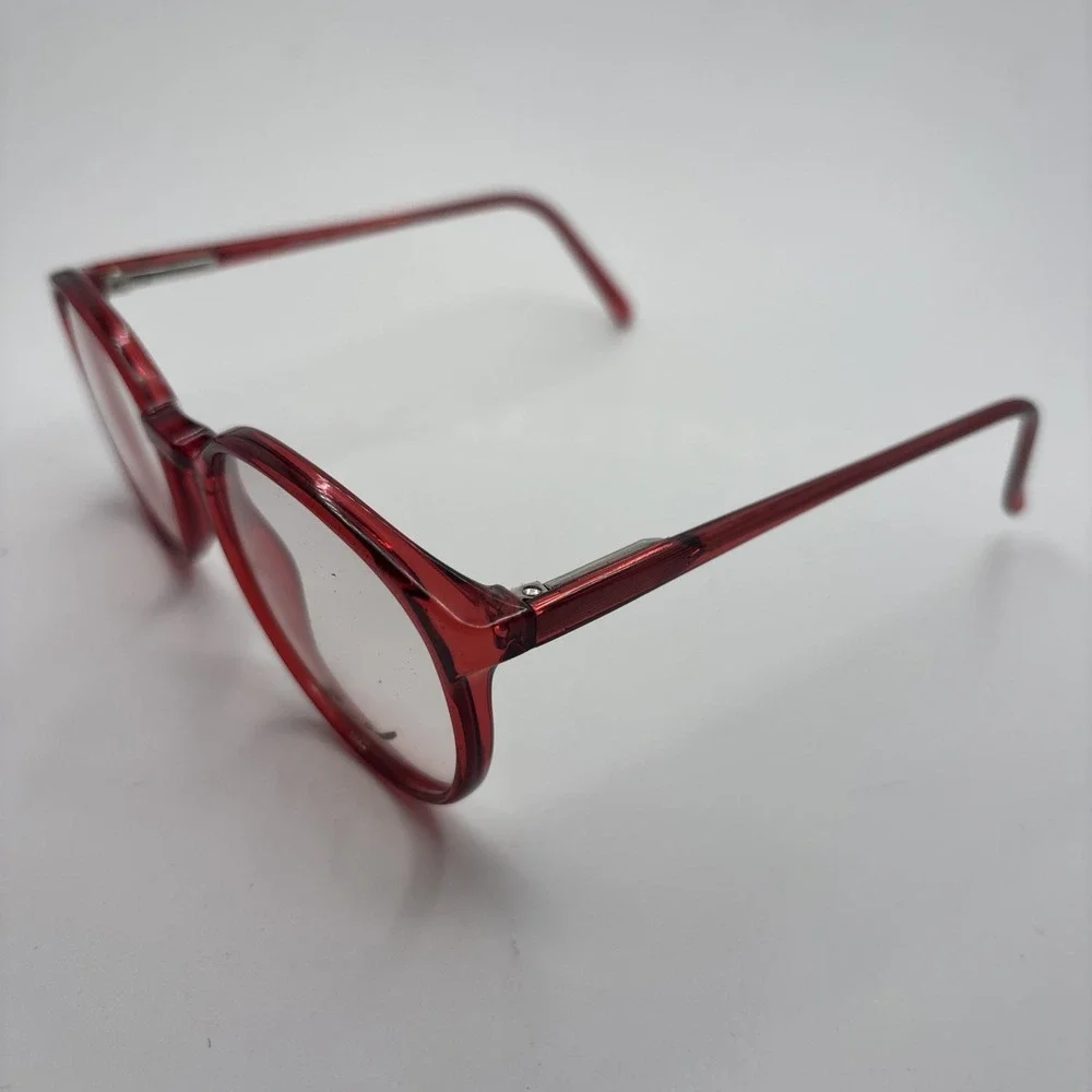 TURA Japan MOD-550 51-18-135 Red Full Rim Eyeglasses Frame #373